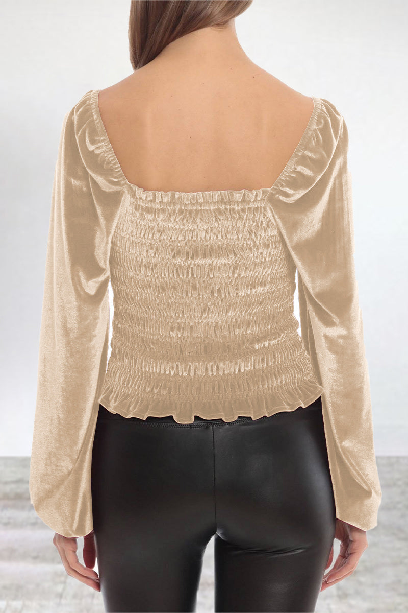 Gracefully Styled Top for Any Occasion