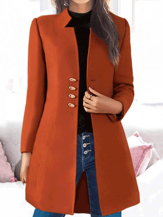Sophisticated Coat with a Clean Classic Look