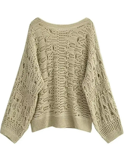 A Vintage Style Sweater with Delicate Timeless Details