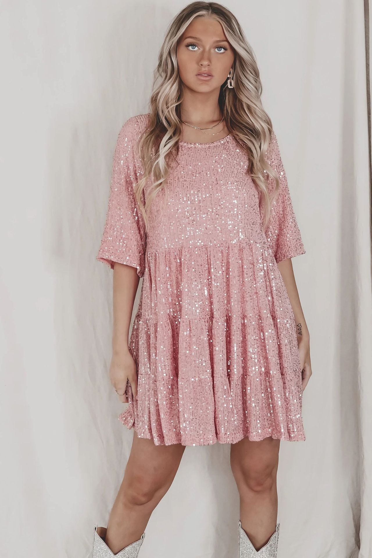 A Vintage Style Dress with Delicate Timeless Details