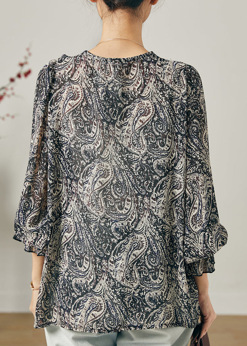 A Vintage Style Shirt with Delicate Timeless Details