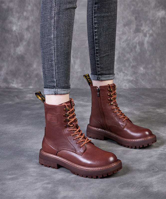 A Vintage Style Boots with Delicate Timeless Details