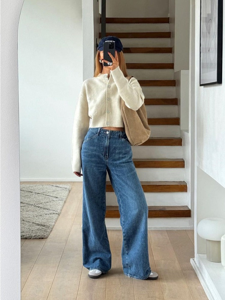 Vintage Inspired Cardigan with a Contemporary Edge