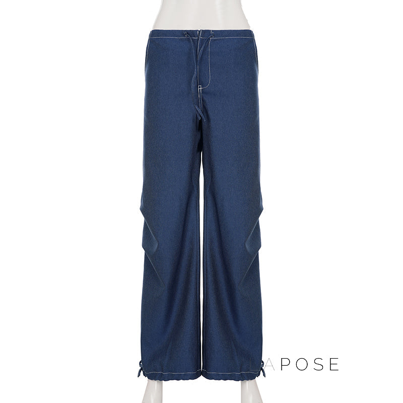 A Vintage Style Pants with Delicate Timeless Details