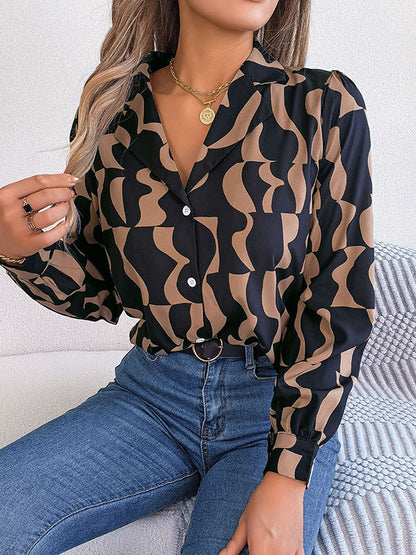 Classic Vintage Blouse with a Flattering Fit