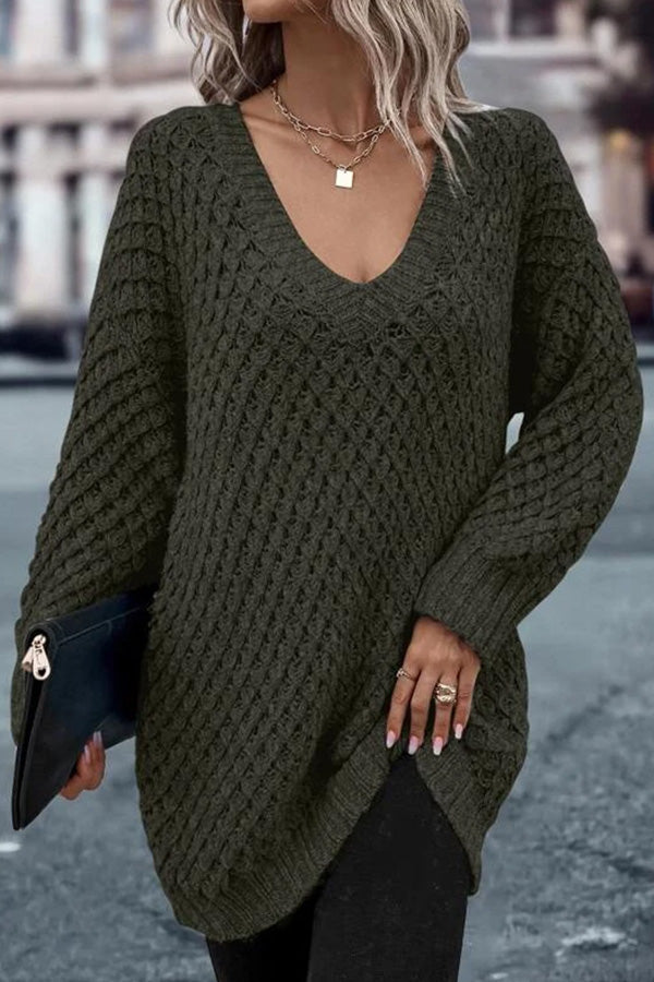 A Vintage Style Sweater with Delicate Timeless Details
