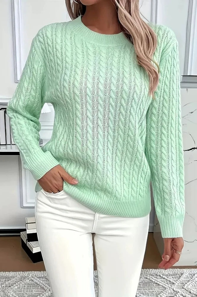 A Vintage Style Sweater with Delicate Timeless Details