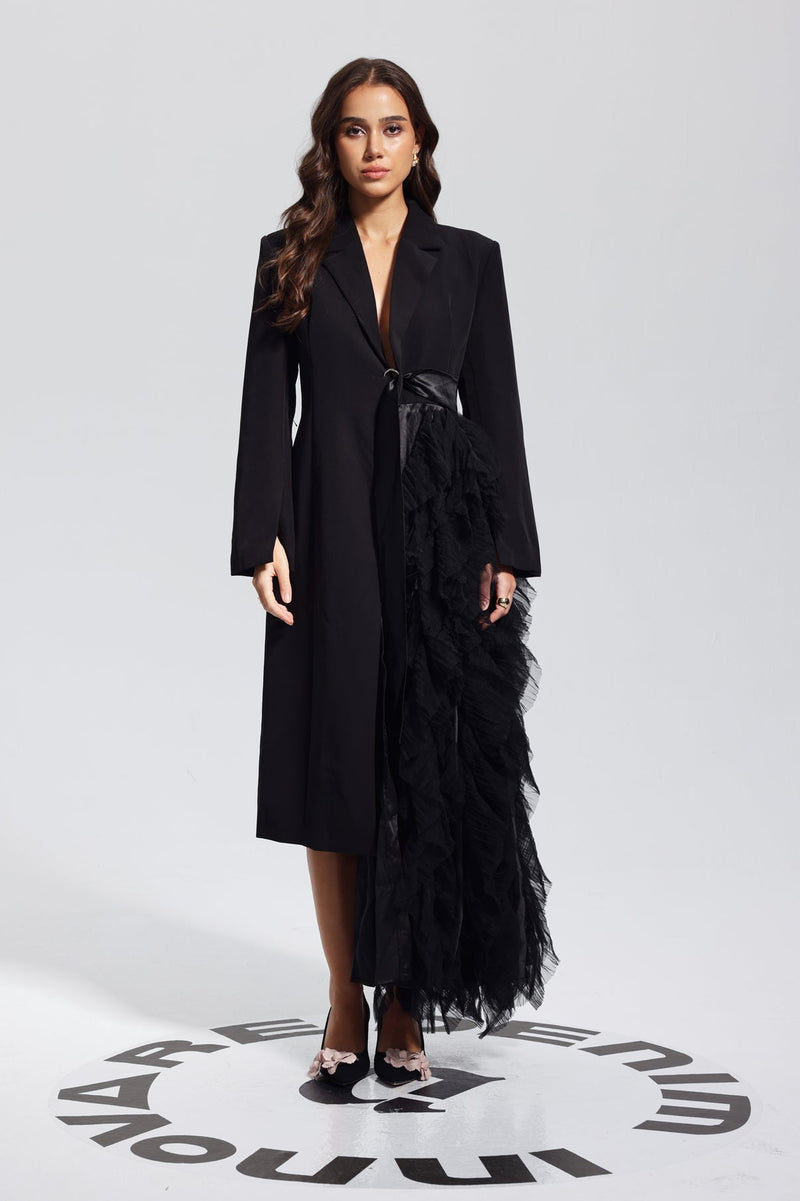 A Vintage Style Coat with Delicate Timeless Details