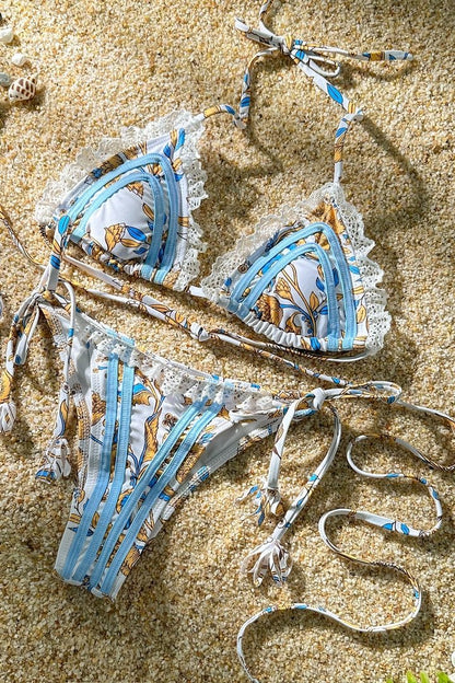 Vintage Inspired Bikini with a Contemporary Edge