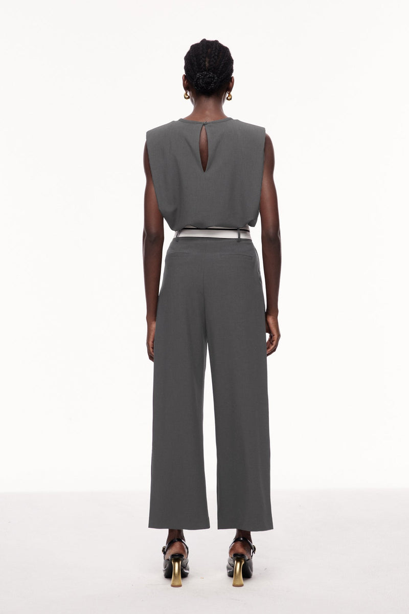 A Vintage Style Pants with Delicate Timeless Details