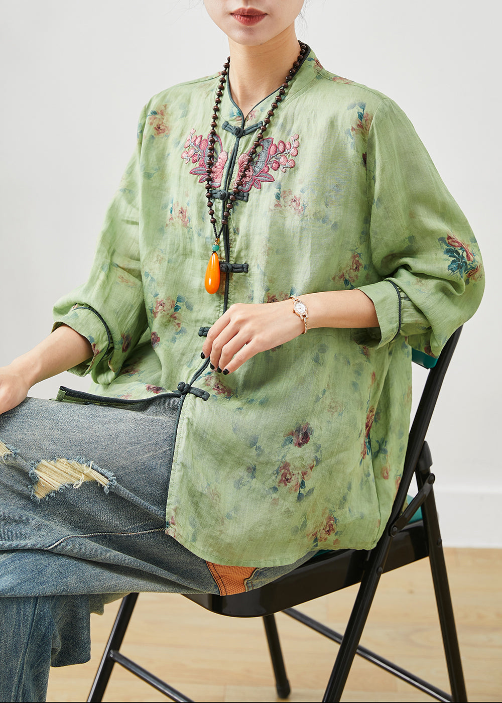 Gracefully Styled Top for Any Occasion