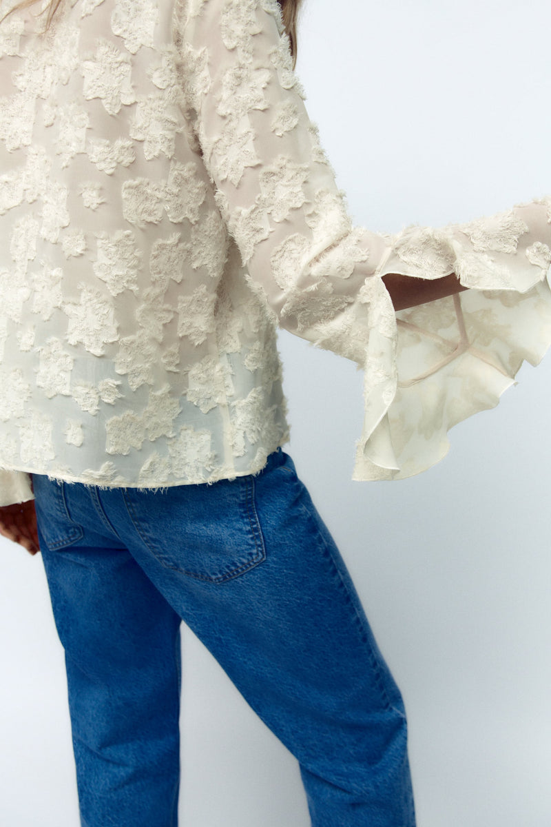 Beautifully Finished Blouse in a Timeless Design
