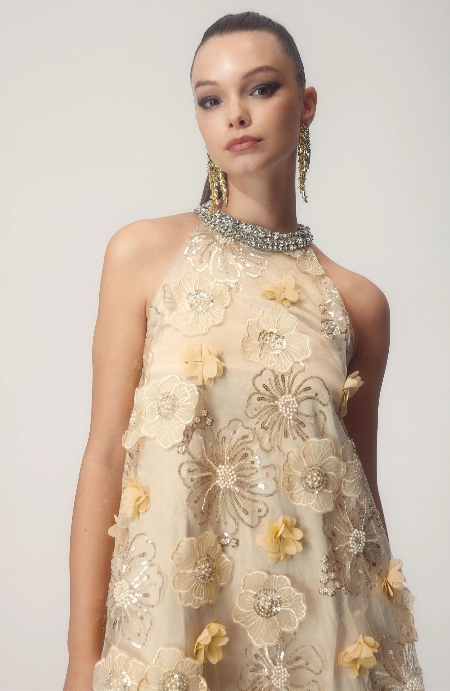A Vintage Style Dress with Delicate Timeless Details
