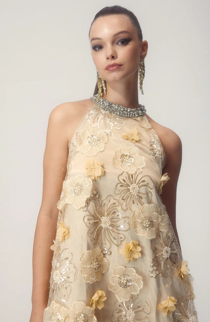A Vintage Style Dress with Delicate Timeless Details