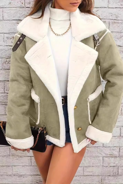 A Vintage Style Coat with Delicate Timeless Details