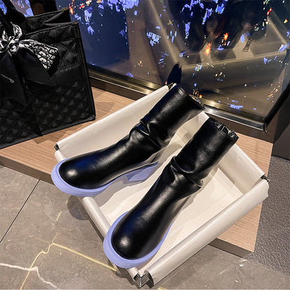 A Vintage Style Boots with Delicate Timeless Details