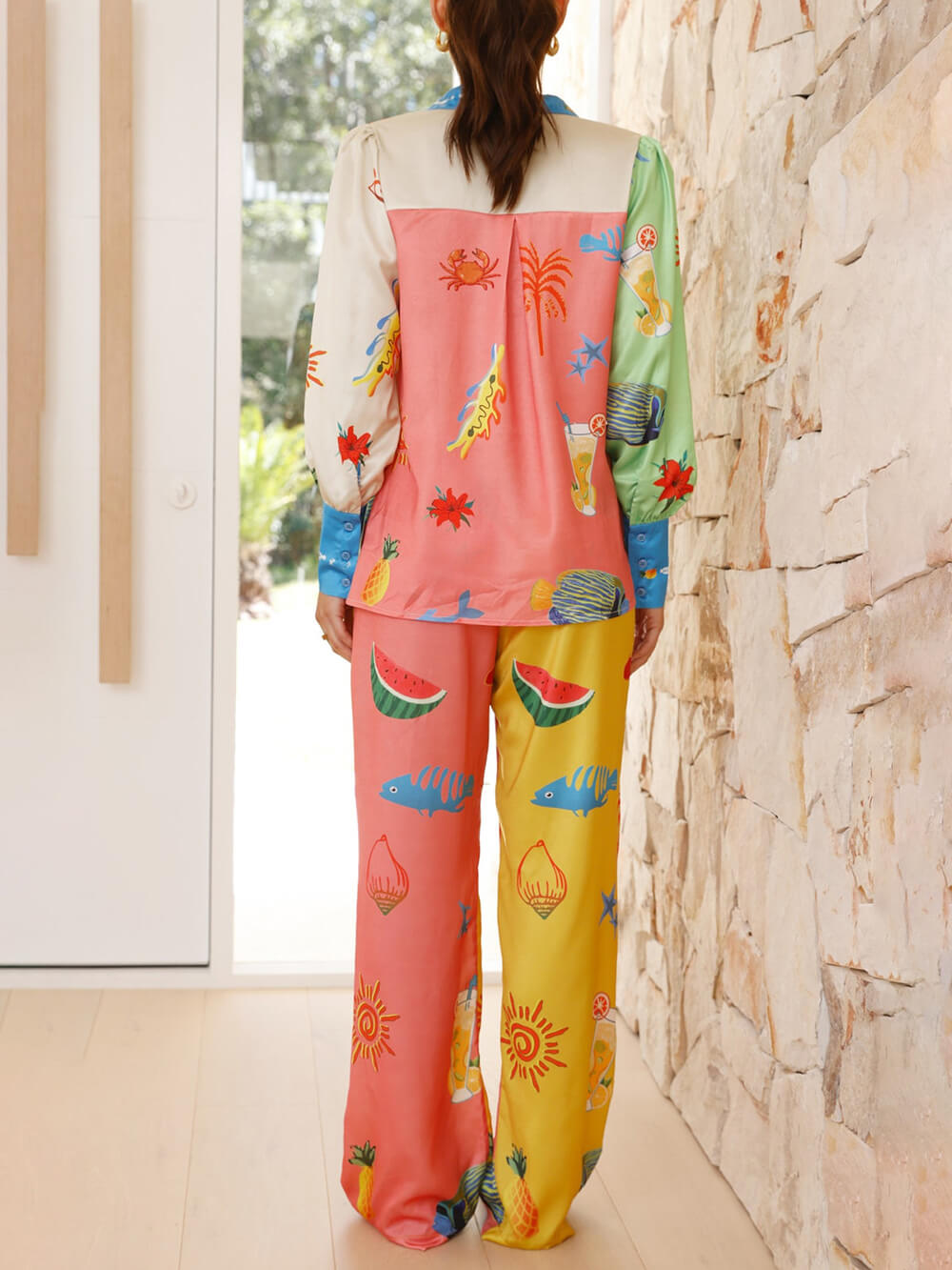 A Vintage Style Pants with Delicate Timeless Details
