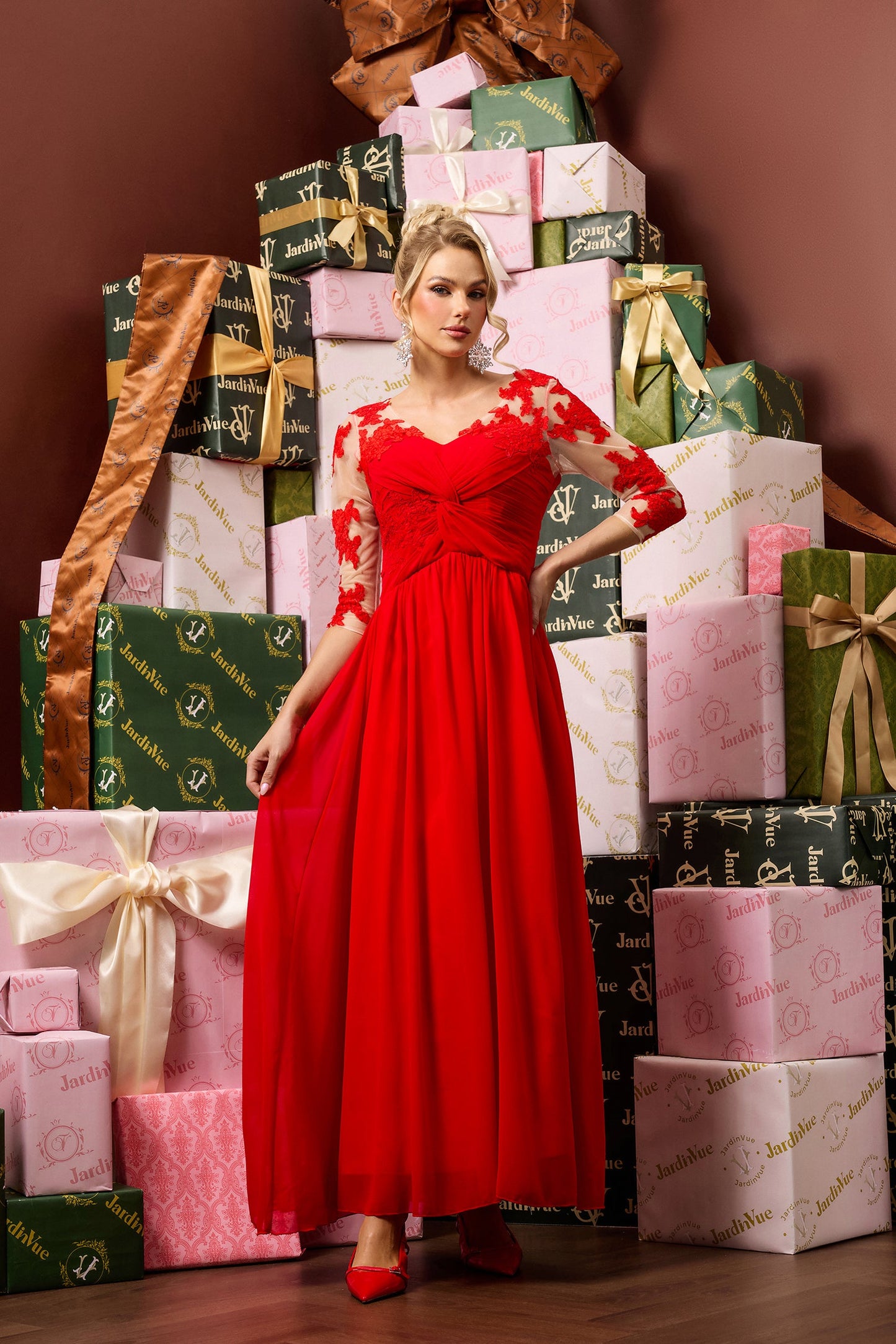 Vintage Inspired Dress with a Contemporary Edge