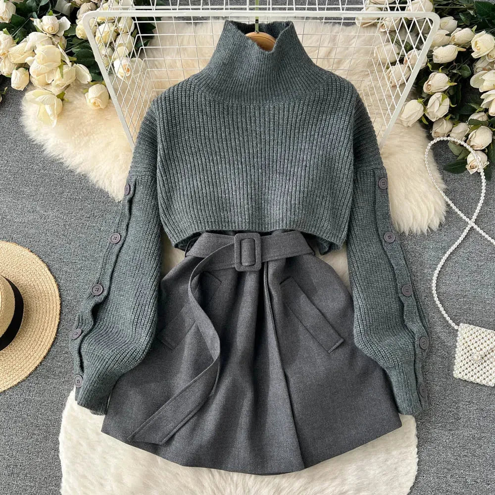 A Vintage Style Sweater with Delicate Timeless Details