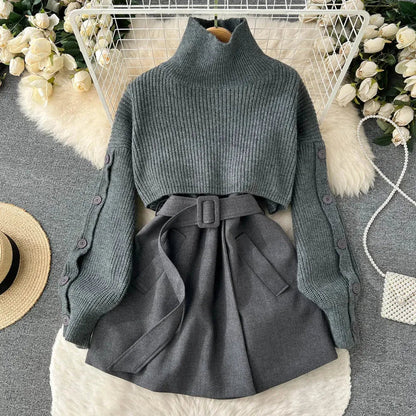 A Vintage Style Sweater with Delicate Timeless Details