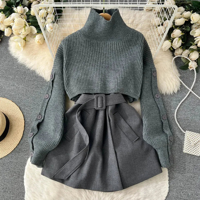 A Vintage Style Sweater with Delicate Timeless Details