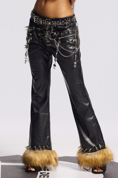 A Vintage Style Pants with Delicate Timeless Details