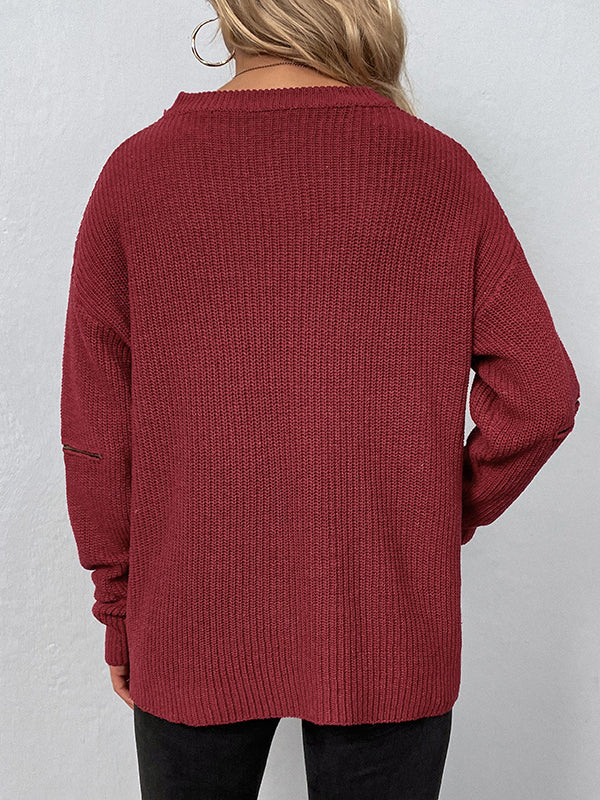 Polished Sweater with an Effortless Classic Look