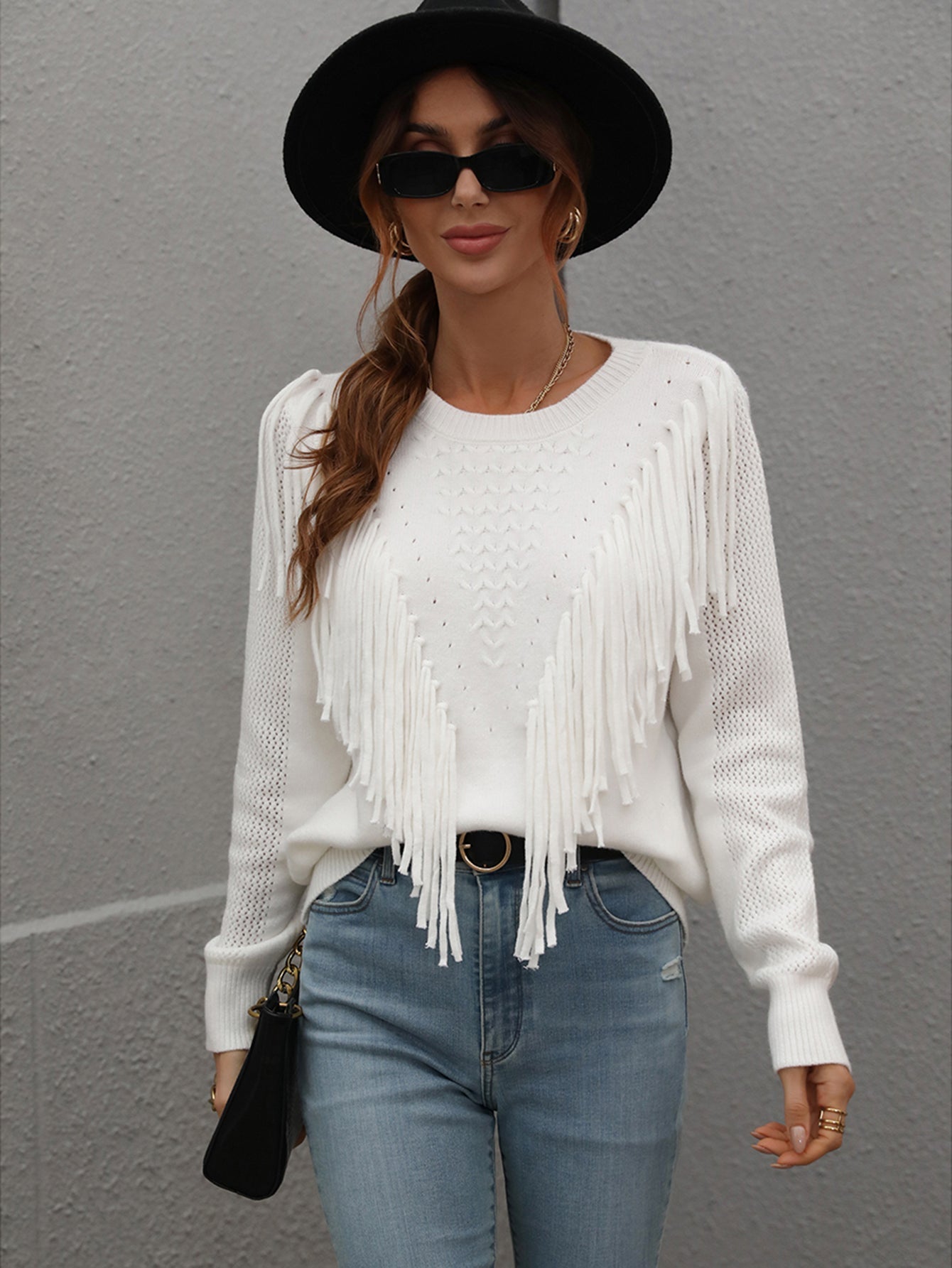 Classic Vintage Sweater with a Flattering Fit