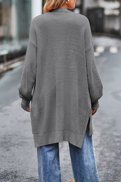 Well Tailored Cardigan with a Graceful Silhouette