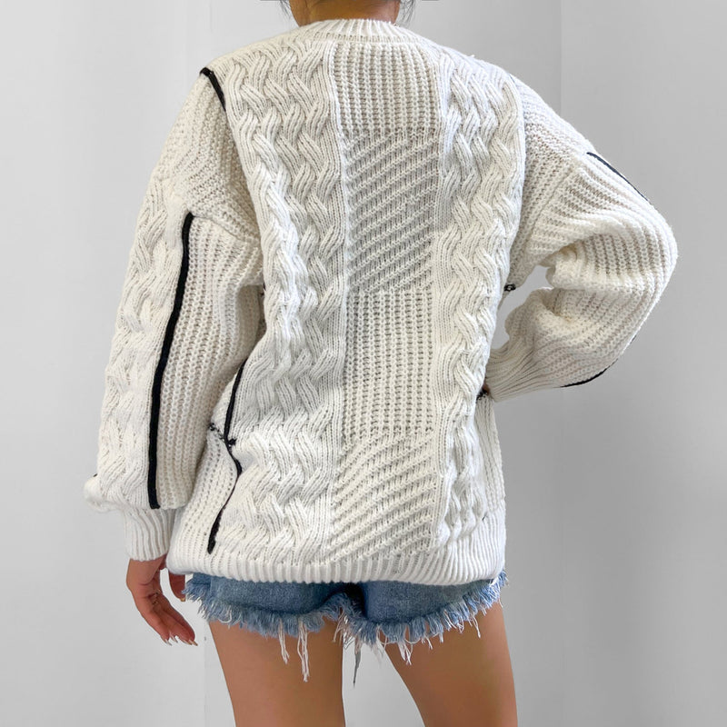 Beautifully Finished Sweater in a Timeless Design