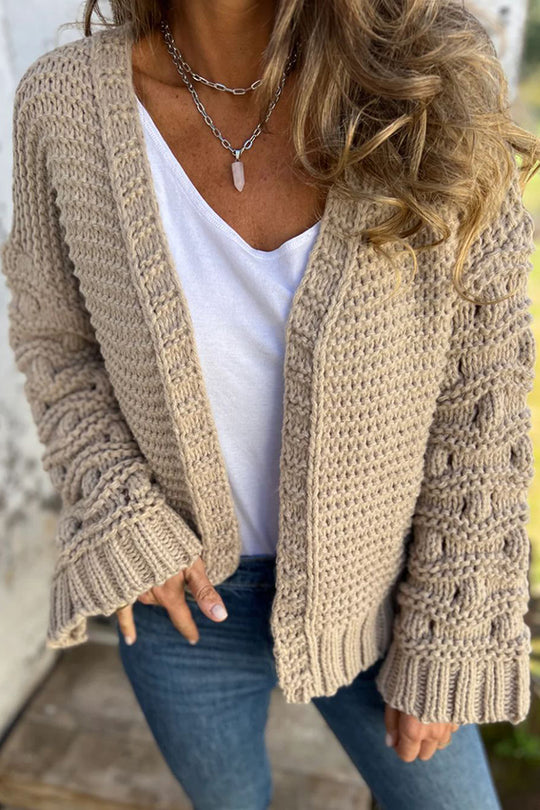 A Vintage Style Cardigan with Delicate Timeless Details