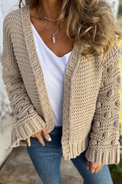 A Vintage Style Cardigan with Delicate Timeless Details