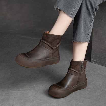 A Vintage Style Boots with Delicate Timeless Details