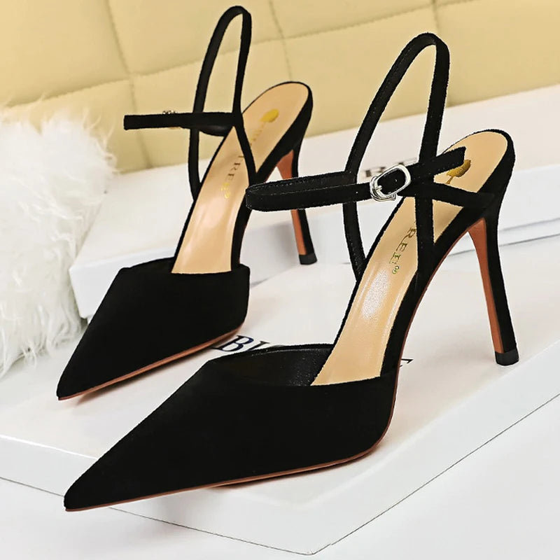 Sophisticated Heels with a Clean Classic Look