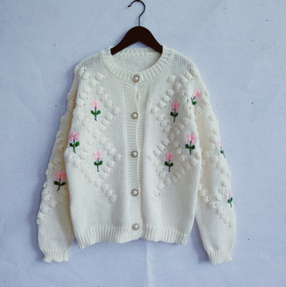 Well Tailored Cardigan with a Graceful Silhouette