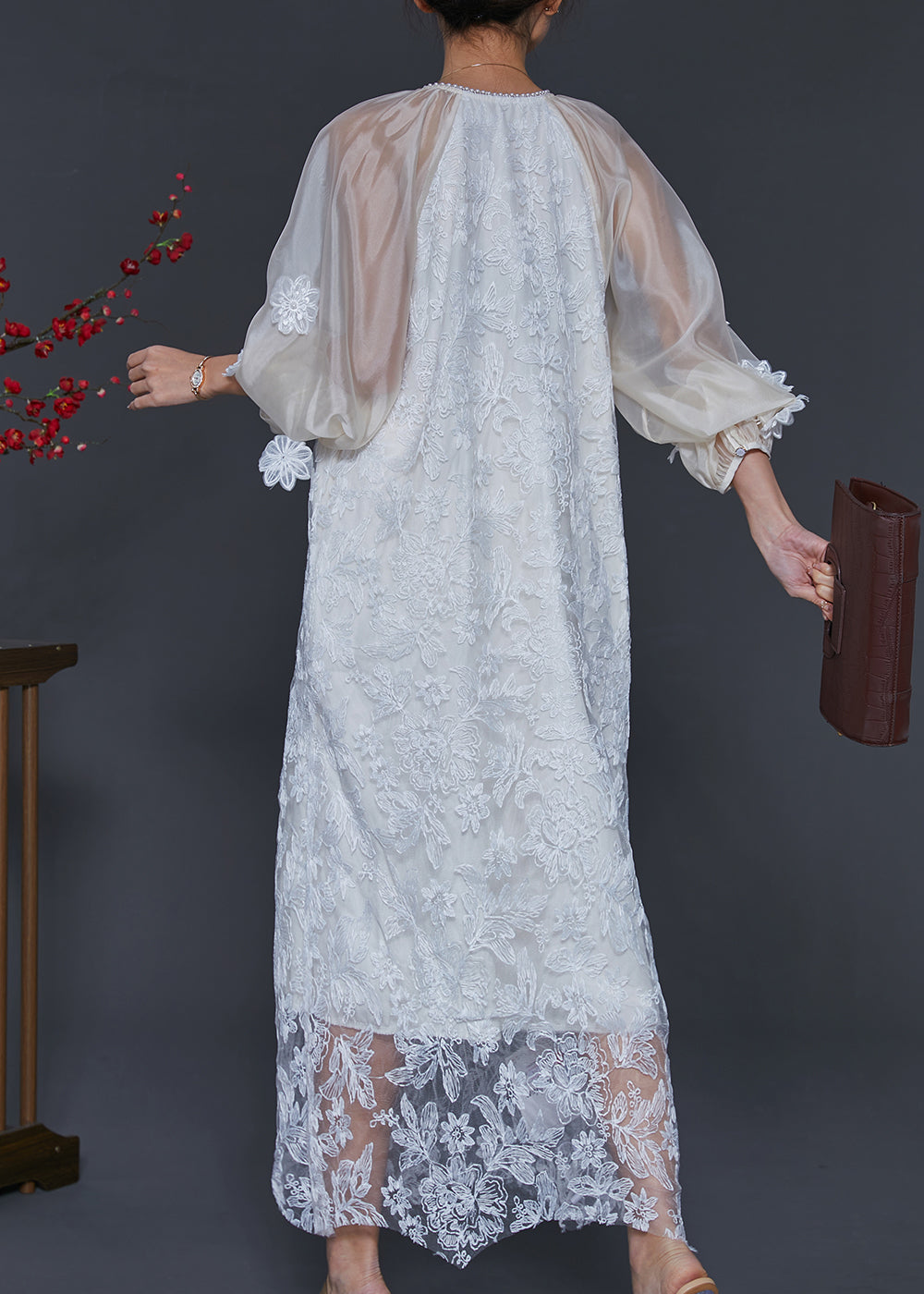A Vintage Style Dress with Delicate Timeless Details