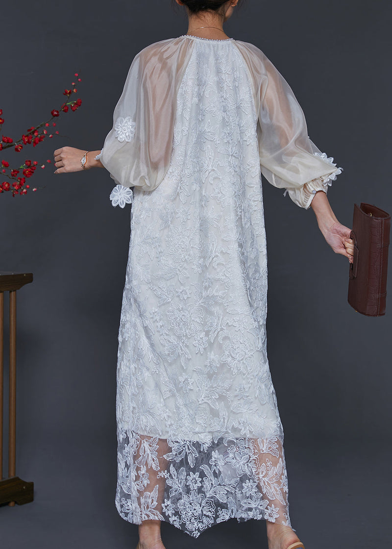 A Vintage Style Dress with Delicate Timeless Details