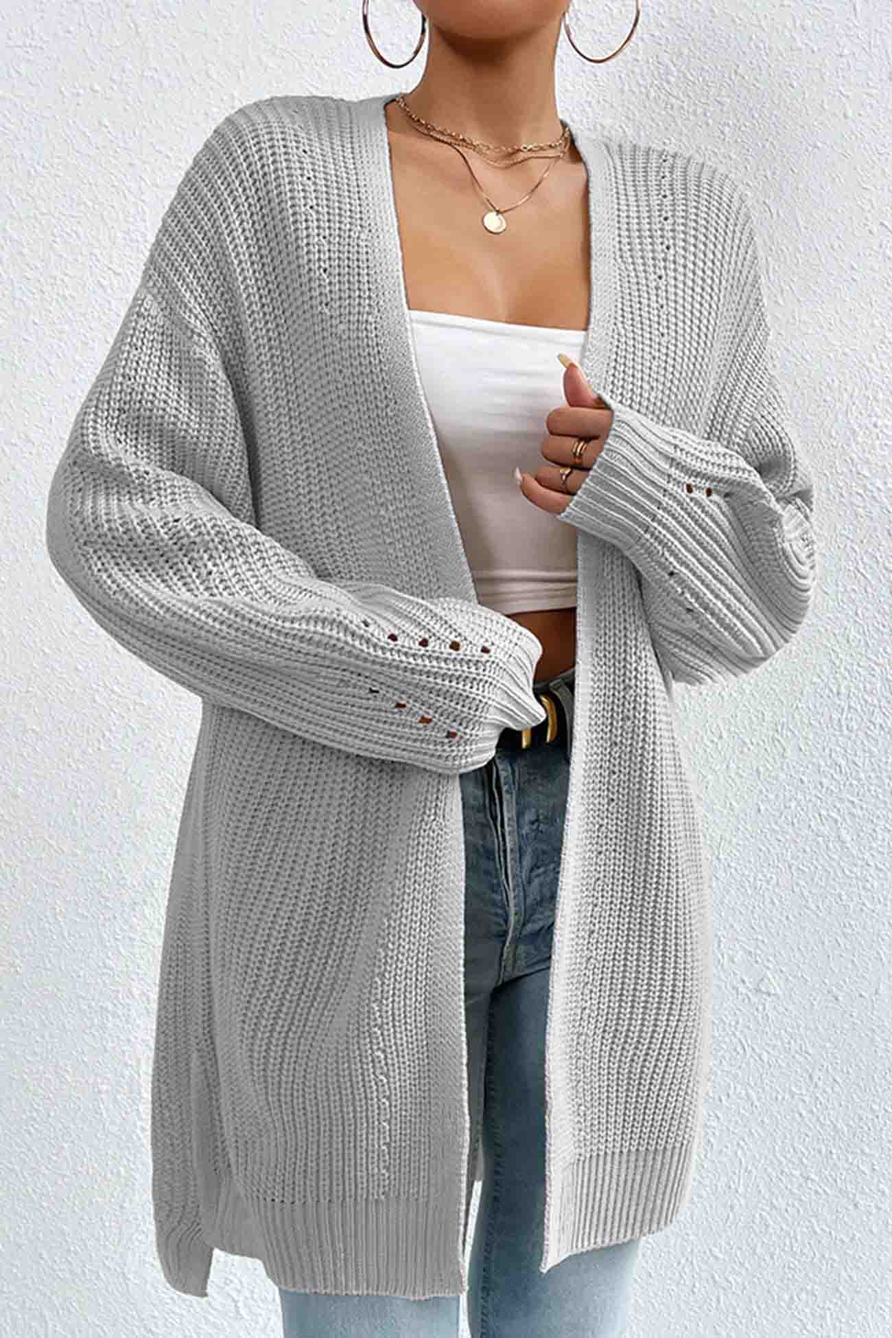 A Vintage Style Cardigan with Delicate Timeless Details