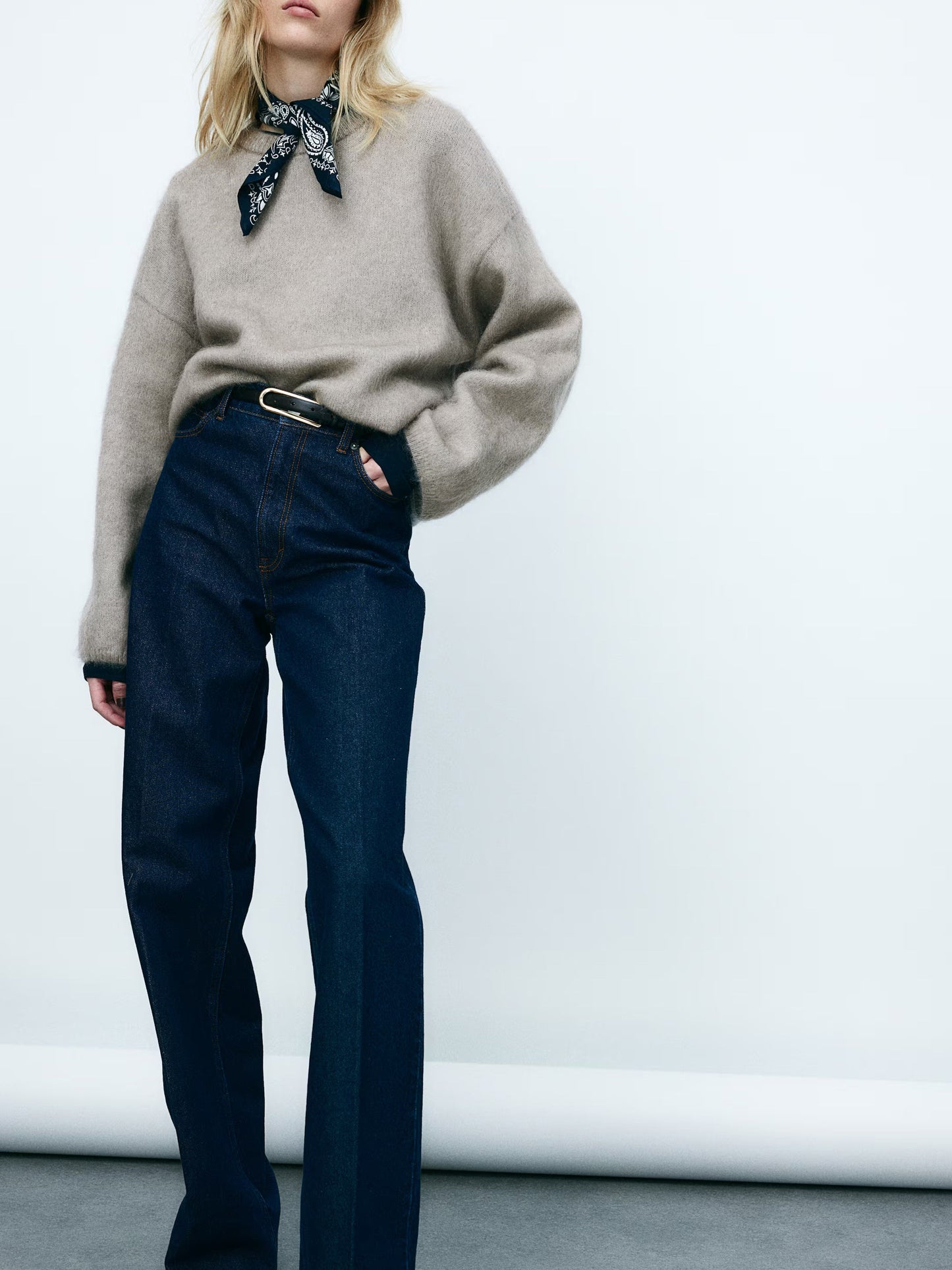 A Vintage Style Sweater with Delicate Timeless Details