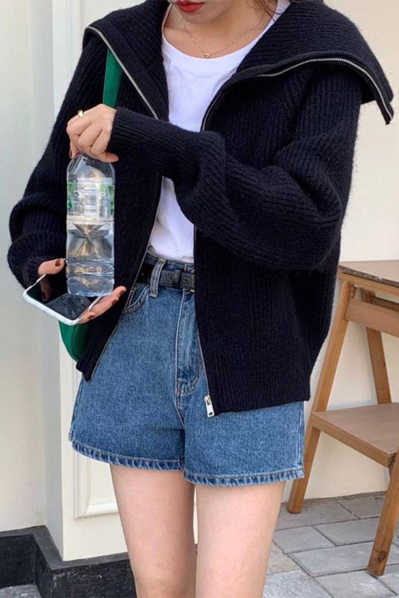 Classic Vintage Cardigan with a Flattering Fit