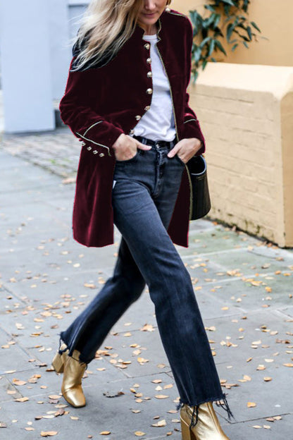 A Vintage Style Jacket with Delicate Timeless Details