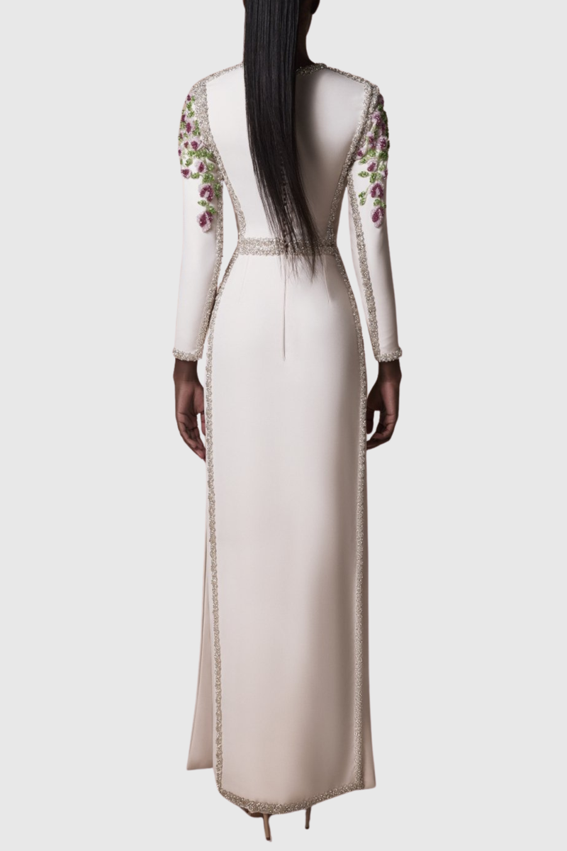A Vintage Style Dress with Delicate Timeless Details