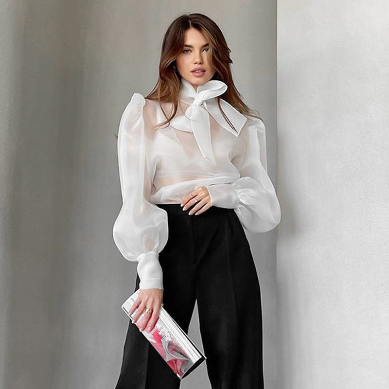 Vintage Inspired Blouse with a Contemporary Edge