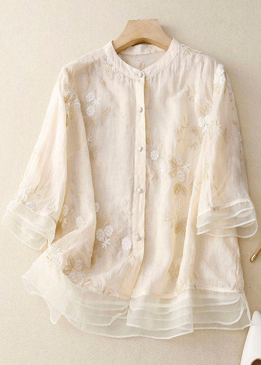 A Vintage Style Shirt with Delicate Timeless Details
