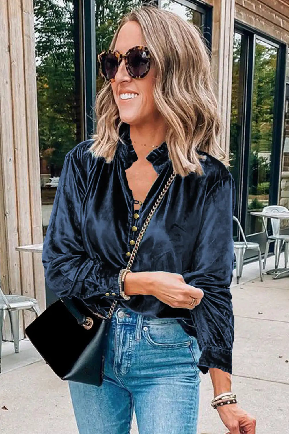 Polished Top with an Effortless Classic Look