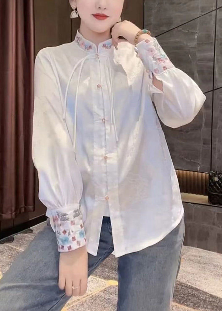 A Vintage Style Shirt with Delicate Timeless Details