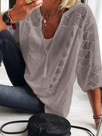 A Vintage Style T-Shirt with Delicate Timeless Details
