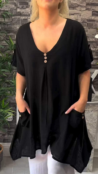 Classic Vintage Top with a Flattering Fit