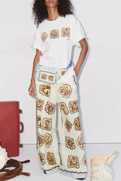 Well Tailored Pants with a Graceful Silhouette