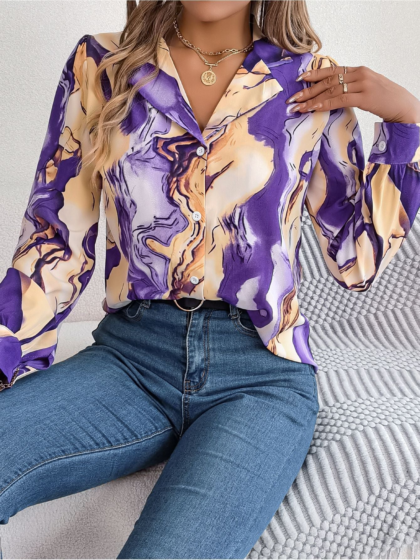 A Vintage Style Shirt with Delicate Timeless Details
